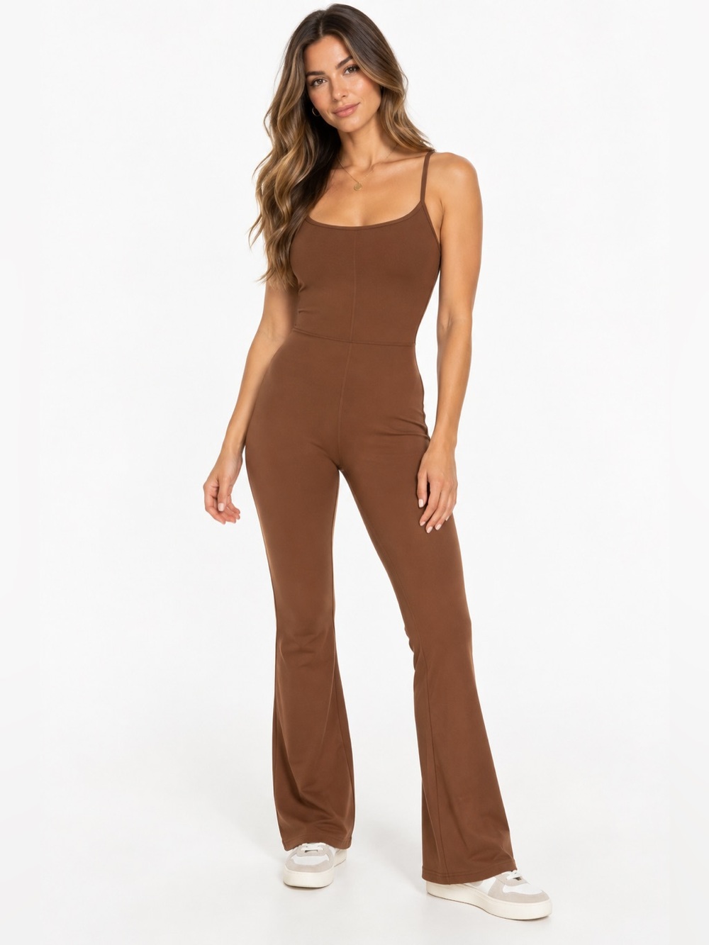 Aritzia Wilfred Scoop Neck Free Divinity Spaghetti Strap Flare Jumpsuit Size XS